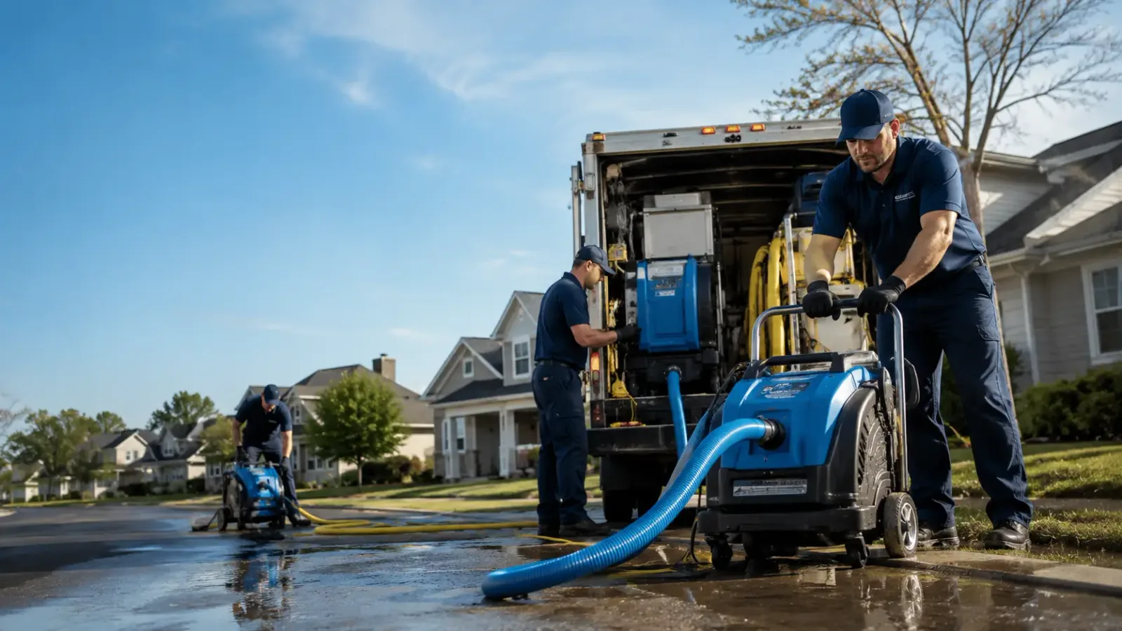 Flood Damage Cleanup in La Grange, TX